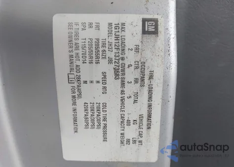 2003 Chevrolet Cavalier Ls Sport z USA, uszkodzony, nr VIN 1G1JH12F137273683